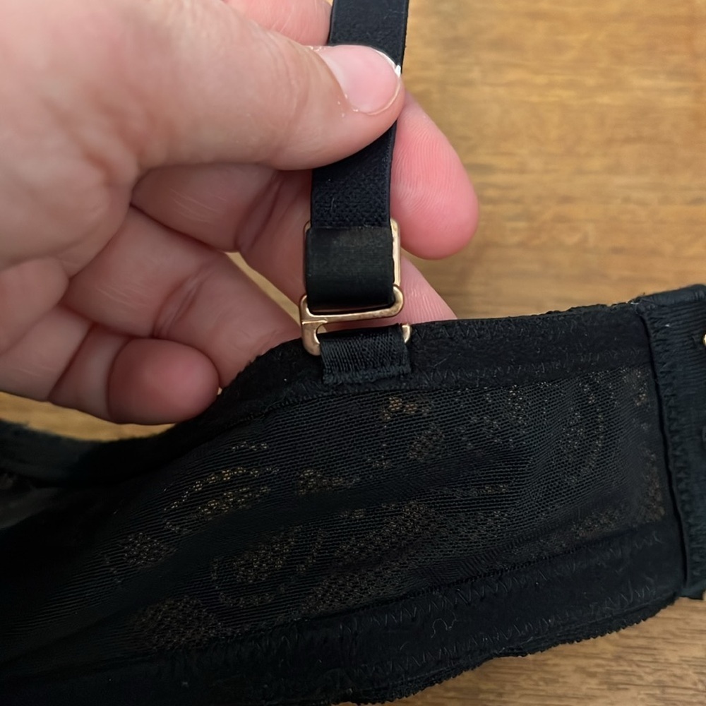 AERI BLACK LACE PUSH UP BRA 36C - Picture 9 of 16